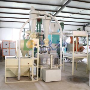 新型全自动石磨磨粉机 制粉机 小麦磨面机 榴莲视频黄色磨粉机